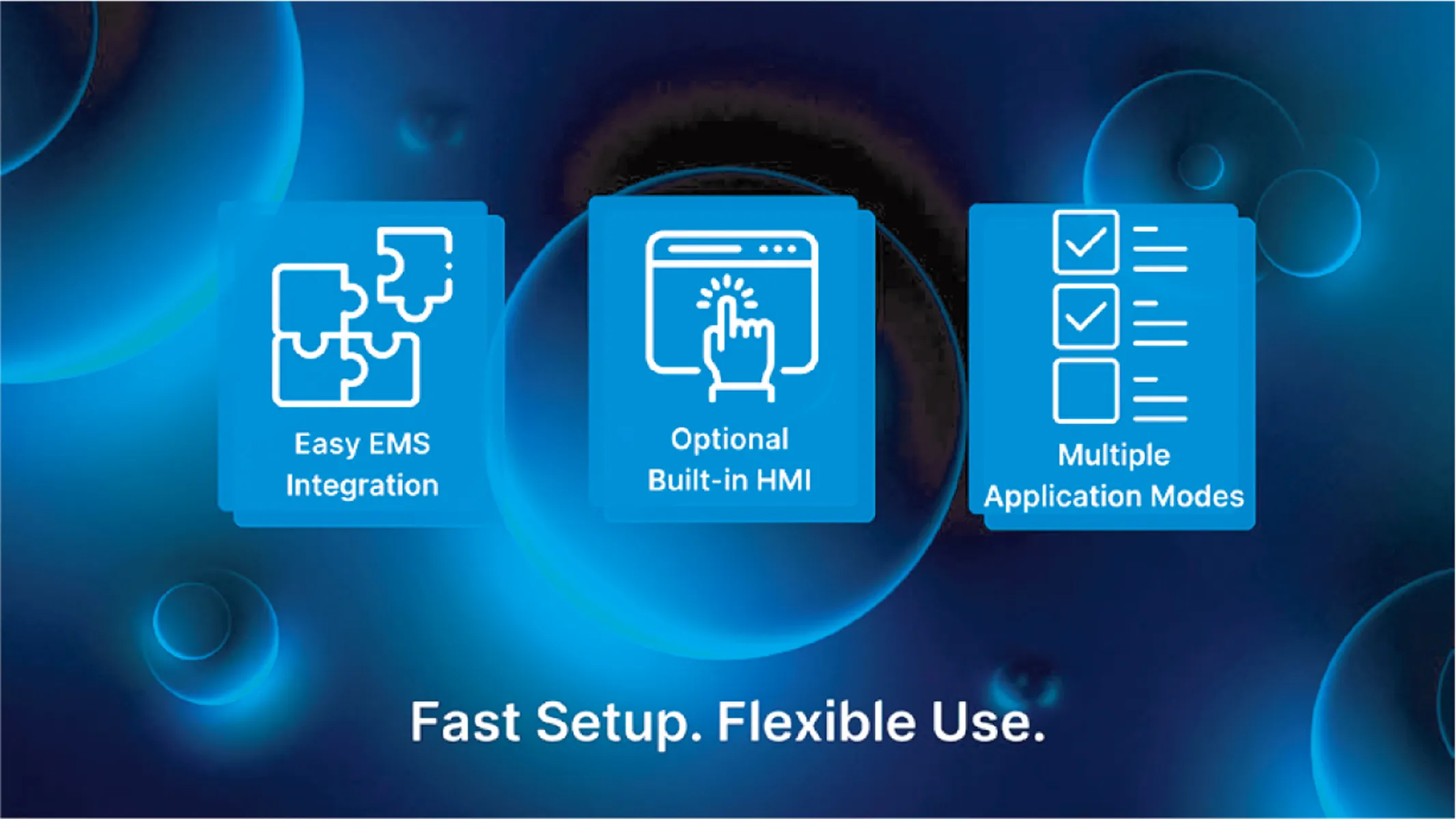 UPS（無停電電源装置）不要を表したイラスト
